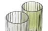 Skleněná váza \STRIPED II\ 10x10x18cm/2b
