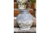 Terakotová váza \AGED GREY\ 28x28x33cm
