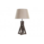 Stolní lampa \WOOD RECYCLED\ 35x35x56cm