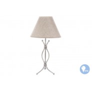 Lampa stolní \NATURAL-metal\ 22x44cm