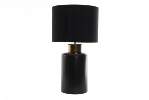 Stolní lampa \MATTE BLACK\ 30x30x56cm