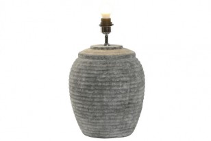 Stolní lampa \WORN OUT\ 30x30x46/cement