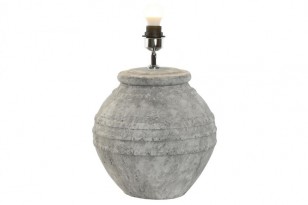 Stolní lampa \WORN OUT\ 31x31x39/cement