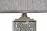 Keramická stolní lampa \ART DECO\ 36x57