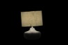 Keramická stolní lampa \LINEN\ 22x31cm