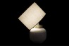 Stolní lampa \DOLOMITE WHITE\ 28x28x46cm