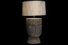 Stolní lampa \HEAD AGED\ 40x40x70cm