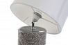 Keramická stolní lampa \GREY\ 30x55cm