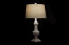 Stolní lampa \AGED CREAM\ 38x38x73cm