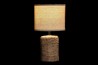Stolní lampa \FAUX WICKER\ 18x18x33/2b.