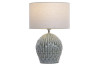 Stolní lampa \BLUE\ 28x28x42/keramika