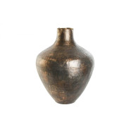 Váza \ALUMINIUM GOLDEN\ 31x31x41cm