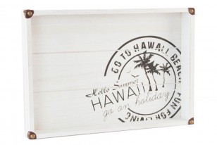 Dřevěný podnos \HAWAII\ 36x25x4cm