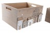 Přepravka \DOMEČKY\ 36x22x18/sada 3ks
