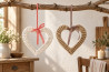 Závěsná dekorace \HEART\ 24cm/2b.