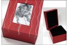Krabice na foto \PU RED\ 19x15x11cm