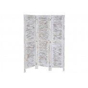 Dřevěný paravan \WHITE WOOD\ 170x122cm
