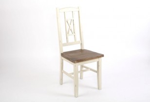 Židle \WHITE OLD\ 44x44x98cm