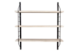 Polička \IRON BLACK\ 60x14x65,5cm