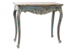 Dřevěný stolek \BLUE DECAPE\ 95x39x81cm