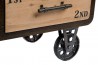 Komoda \INDUSTRIAL-WHEELS\ 100x39x74cm