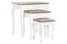 Sada 3ks stolků \CREAM\ 60x40x61cm