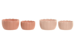 Sada 2ks květináčů \KVĚT\ 18x18x10/2b.