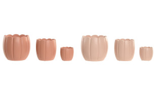 Sada 2ks květináčů \KVĚT\ 15x15x13/2b.