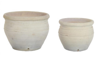 Sada 2ks květináčů \TERAKOTA\ 25x25x25cm