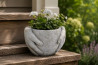 Květináč \RUCE\ 20x15x14/cement