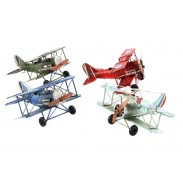 Dekorace letadlo \AVIONETA\ 16x15x7/4dr.
