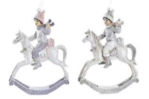 Závěsná figurka \KLUK NA KONI\ 9x4.5x12