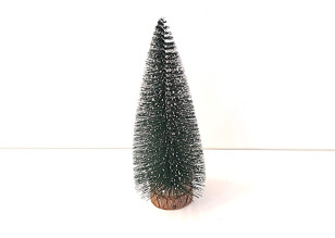 Dekorace \ZASNĚŽENÝ STROMEK\ 21x7.5cm