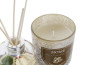 Bytový difuzér 150ml + svíčka 8x8x8cm