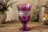 Dekorace pohár \PURPLE\ 12x21cm