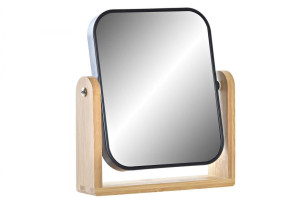 Stolní zrcadlo \BAMBOO BLACK\ 18x4.5x21