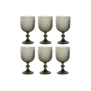 Sklenice 6ks \GREY STYLE\ 8x8x17/325ml