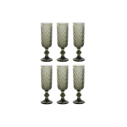 Sklenice 6ks \GREY STYLE\ 7x7x20/150ml
