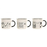 Hrnek \KOČKA&PES\ 10x9x9/340ml/3dr.