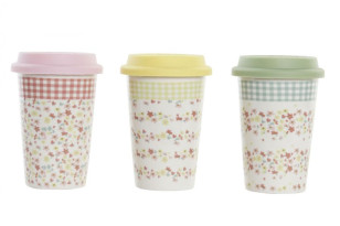 Cestovní hrnek \KVÍTKA\ 10x14/400ml/3b.