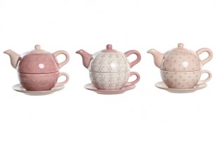 Konvička+hrnek \PINK\ 18x13x15/750ml