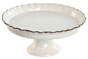 Porcelánový etažer na nožce 26x26x11cm