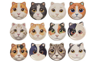 Podložka pod skleničku 10.8x0.7/12dr.