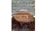 Prkénko na sýr s poklopem pvc 29x25x10cm