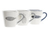 Sada 6ks hrnků \RYBKY\ 90ml/20x14.6x6cm