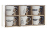 Sada 6ks hrnků \RYBKY\ 90ml/20x14.6x6cm