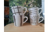 Hrnek \STONEWARE B&W\ 8x5.8x7.5/150ml