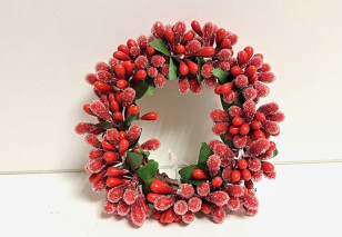 Věneček na svíčku \FROZEN\ 7/11x2cm