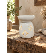Porcelánová aromalampa \WHITE I\ 9x7.5cm