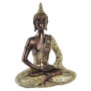 Soška \BUDDHA-GOLDEN\ 20x9x27cm